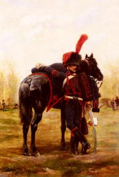 Edouard Detaille : The Spanish Dragoon